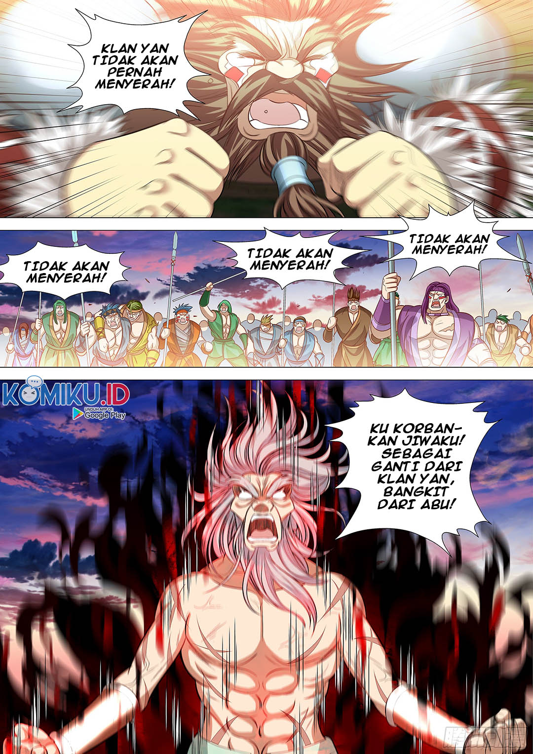 The Strongest Caveman Bab 52 halaman 17