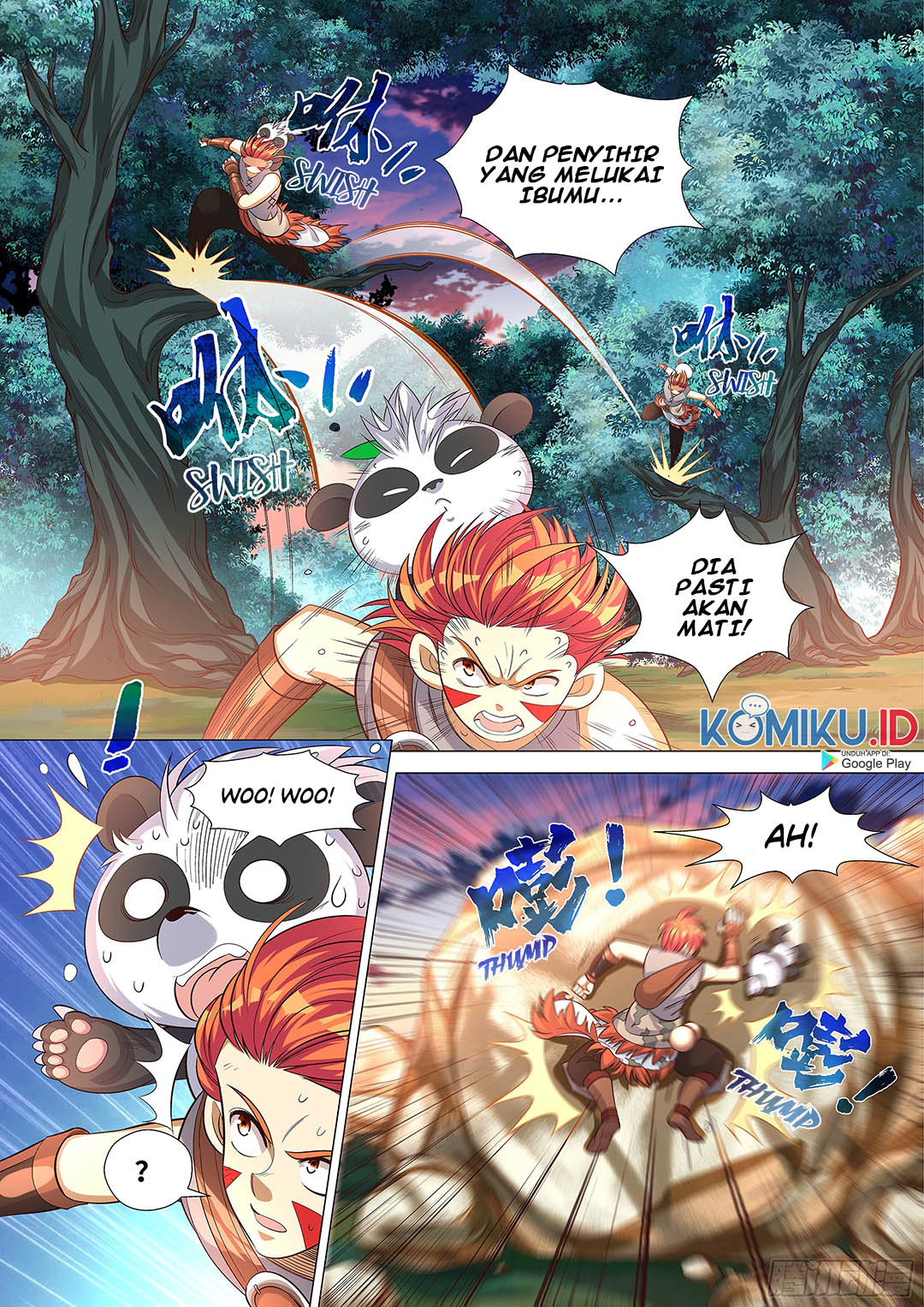 The Strongest Caveman Bab 53 halaman 4