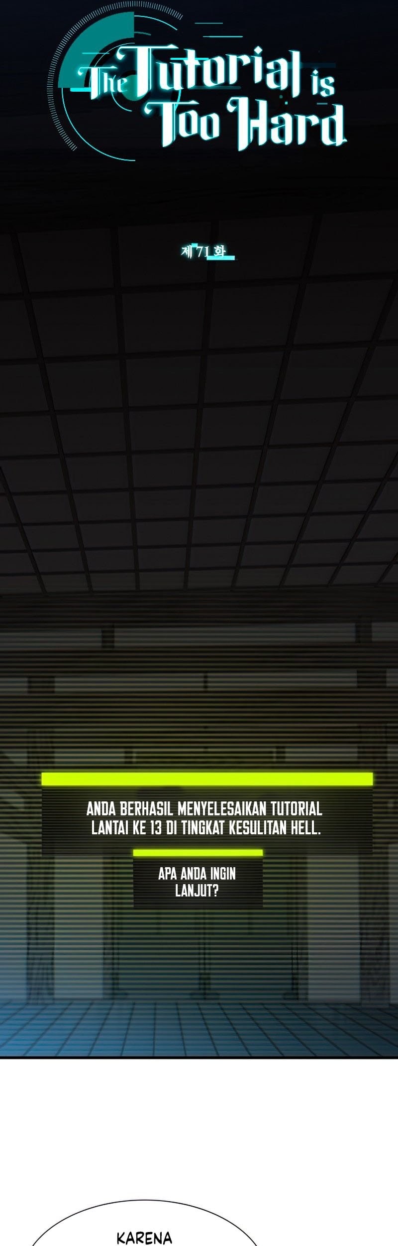 The Tutorial is Too Hard Bab 71 halaman 4