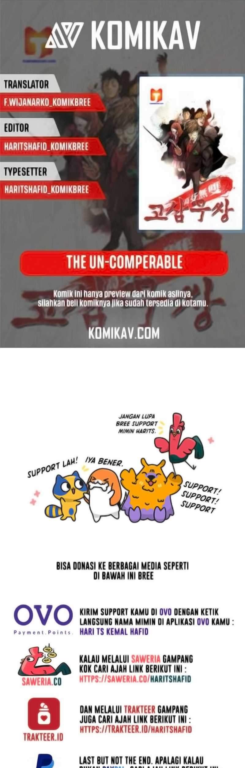 The Un-Comparable Bab 10 halaman 1