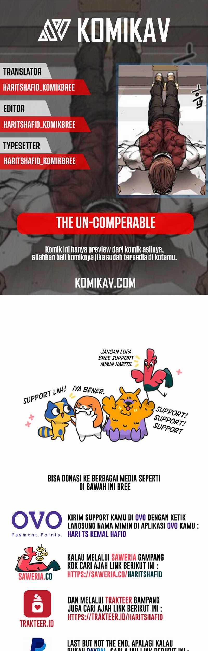 The Un-Comparable Bab 14 halaman 1
