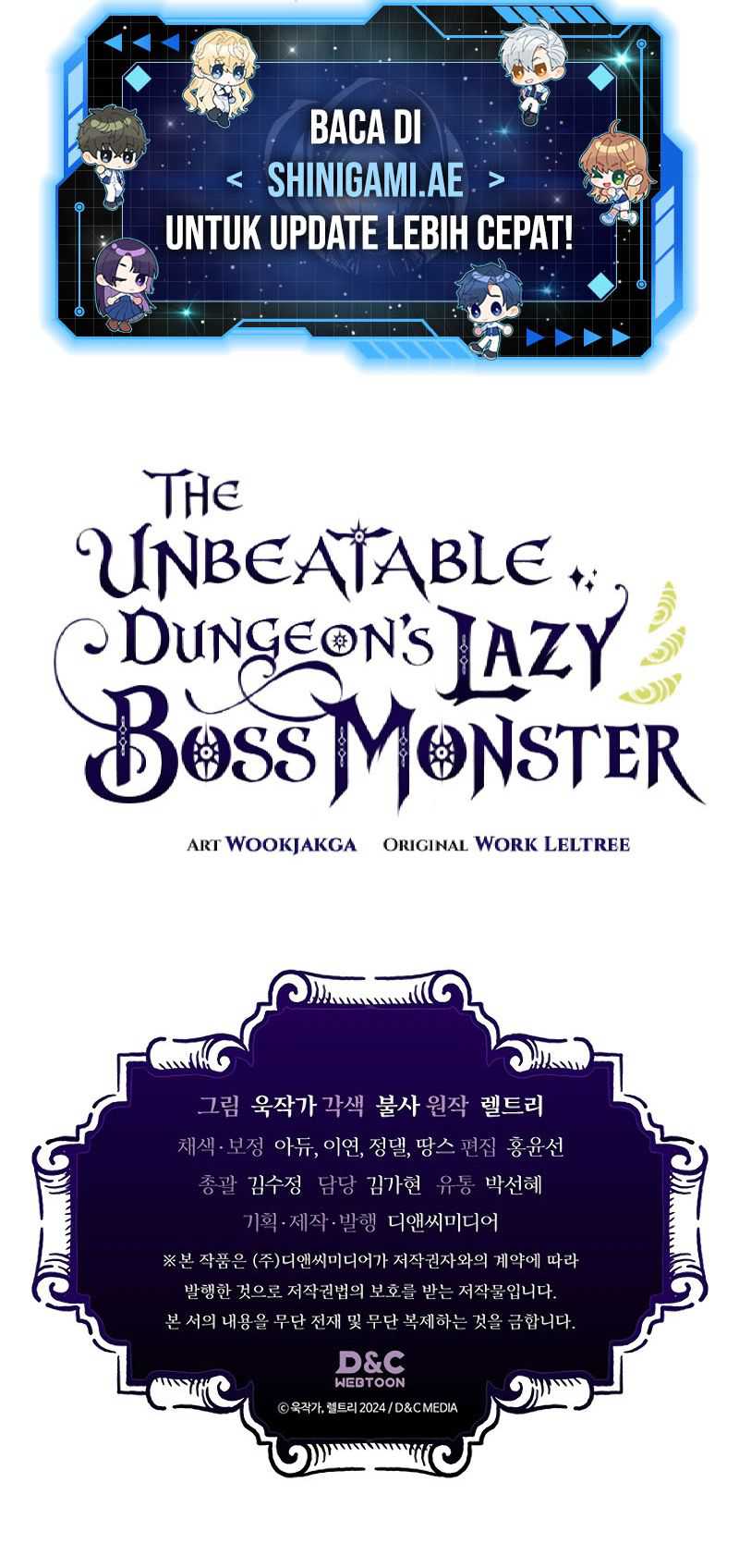 The Unbeatable Dungeon’s Lazy Boss Bab 21 halaman 58