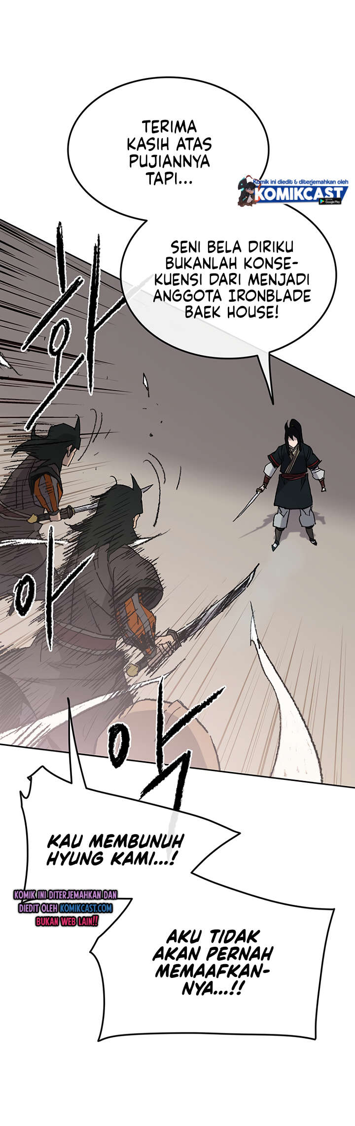 The Undefeatable Swordsman chapter 68 halaman 54
