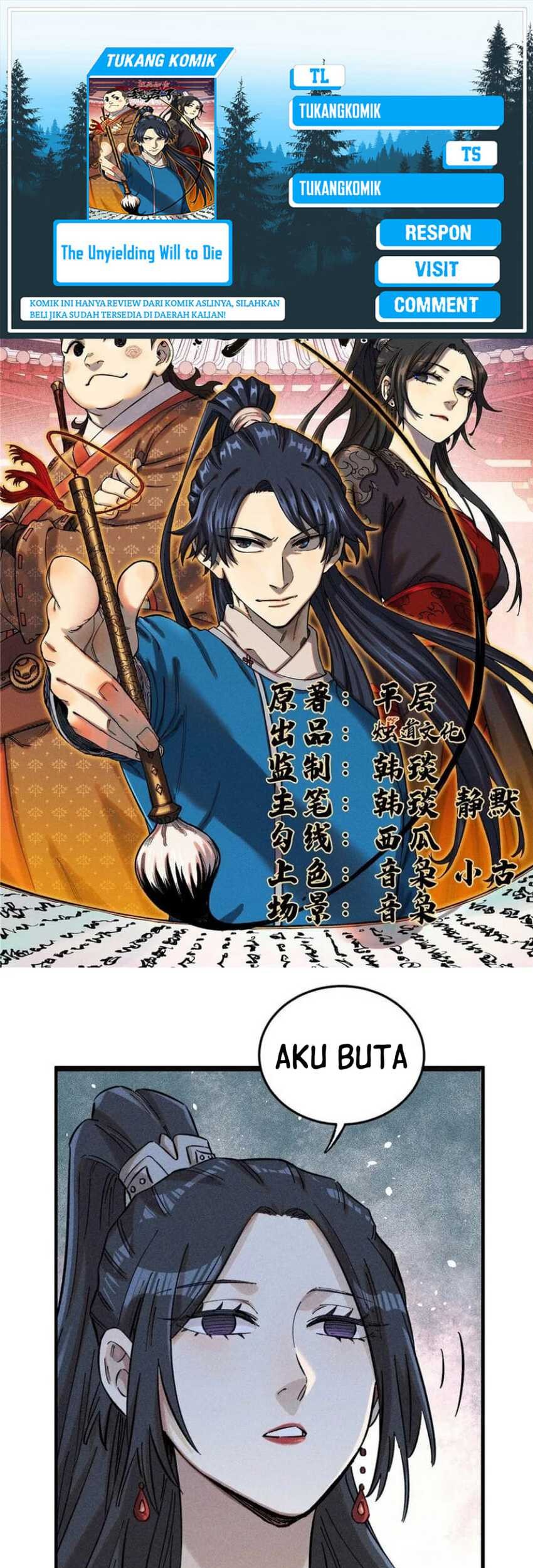 The Unyielding Will to Die chapter 21 halaman 1