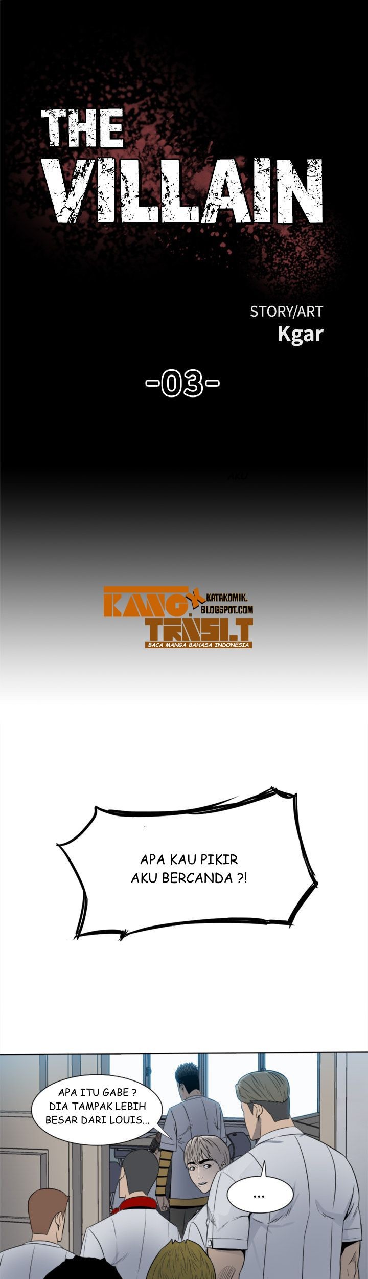 The Villain chapter 3 halaman 1