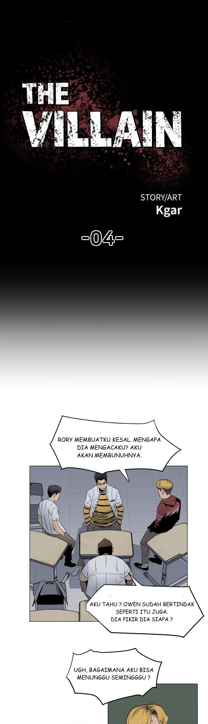 The Villain chapter 4 halaman 1