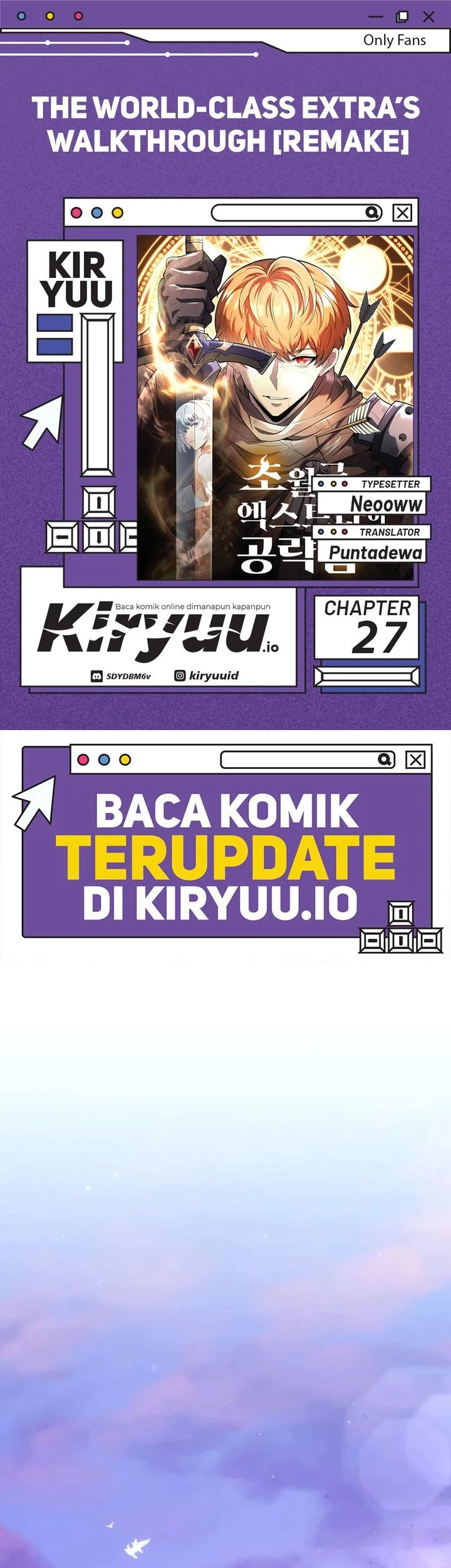The World-Class Extra’s Walkthrough [Remake] Bab 27 halaman 1