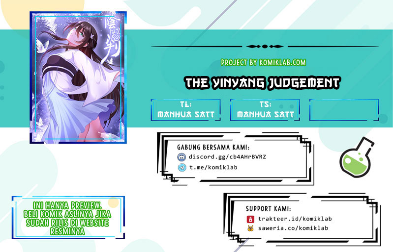 The Yinyang Judgement chapter 13 halaman 1