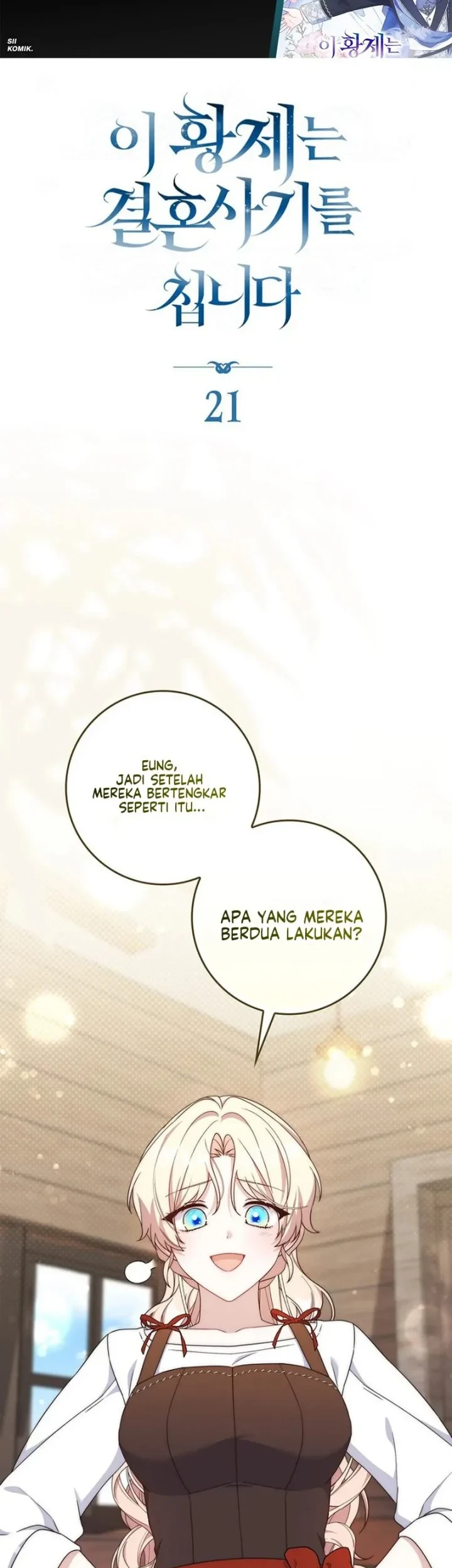 This Emperor Runs a Marriage Scam chapter 21 halaman 31