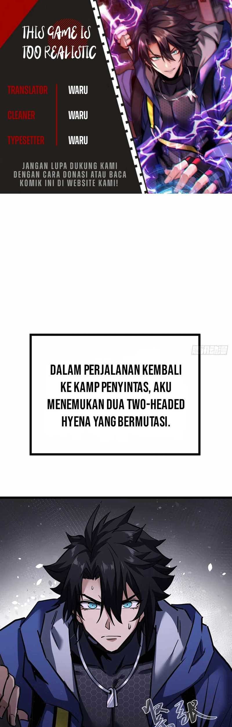 This Game Is Too Realistic chapter 04 halaman 1