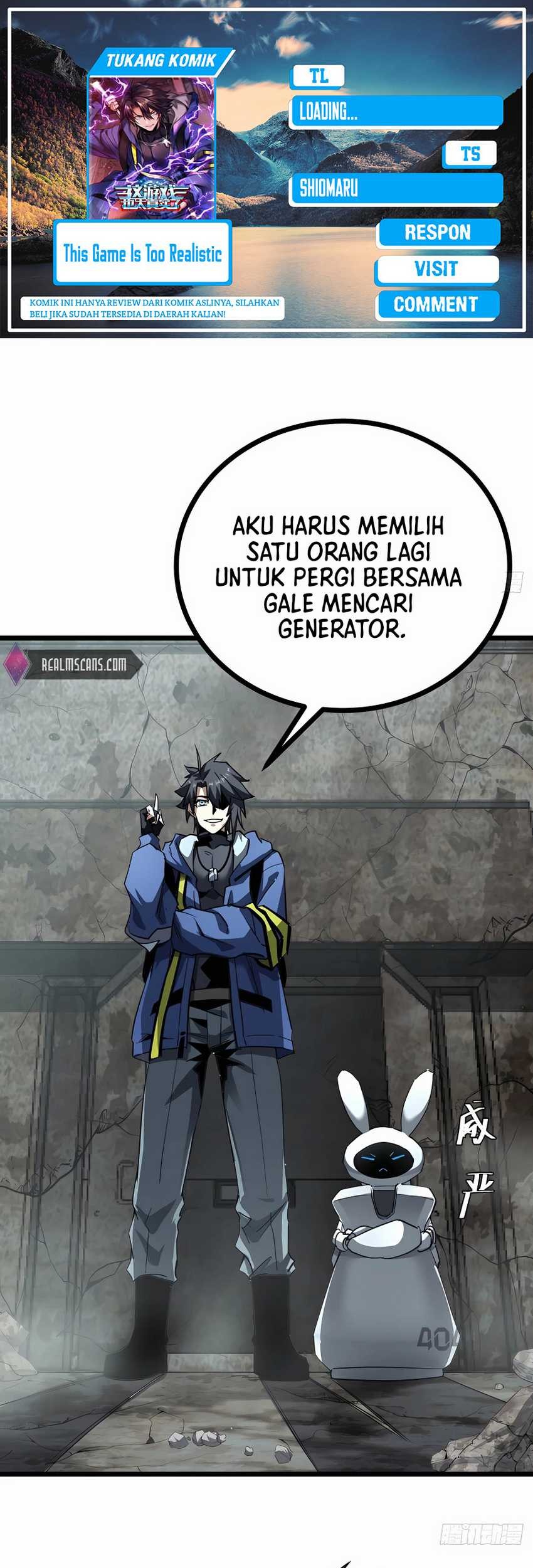 This Game Is Too Realistic Bab 11 halaman 1