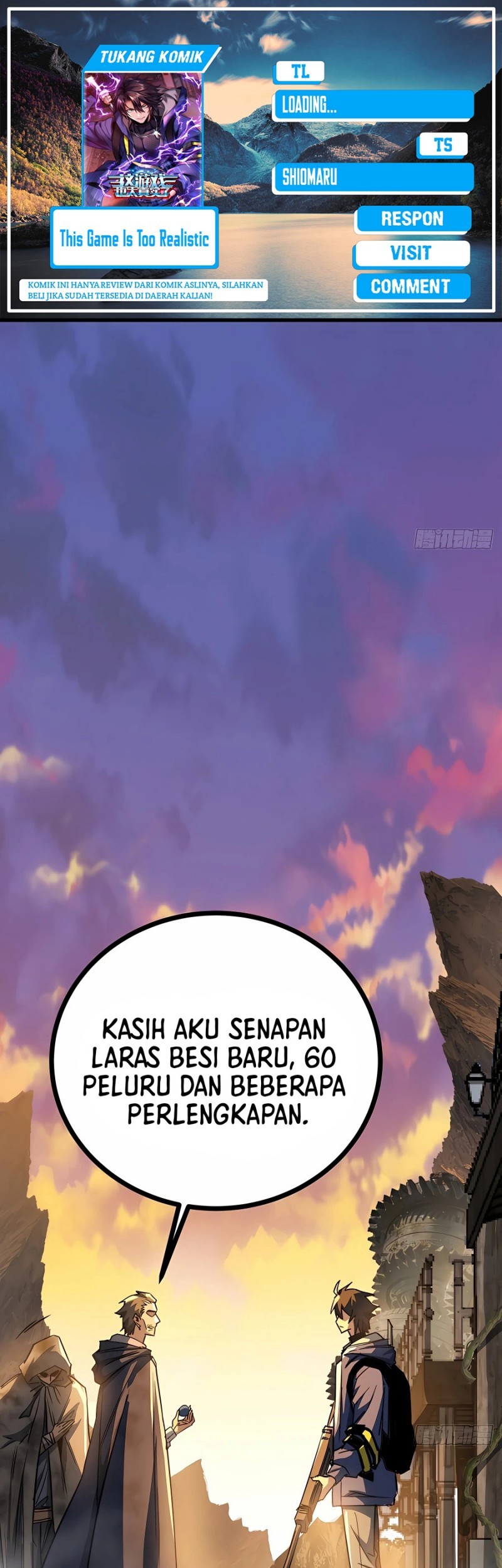 This Game Is Too Realistic Bab 14 halaman 1