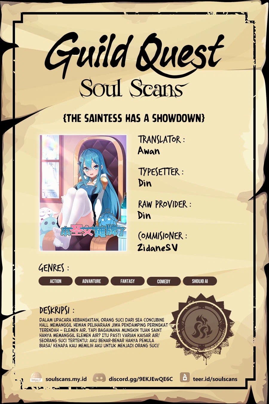 This Saint Has A Showdown chapter 113 halaman 1