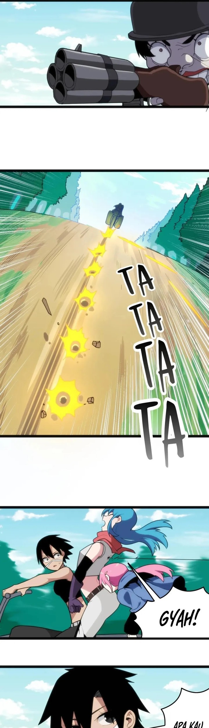 This Saint Has A Showdown Bab 135 halaman 9