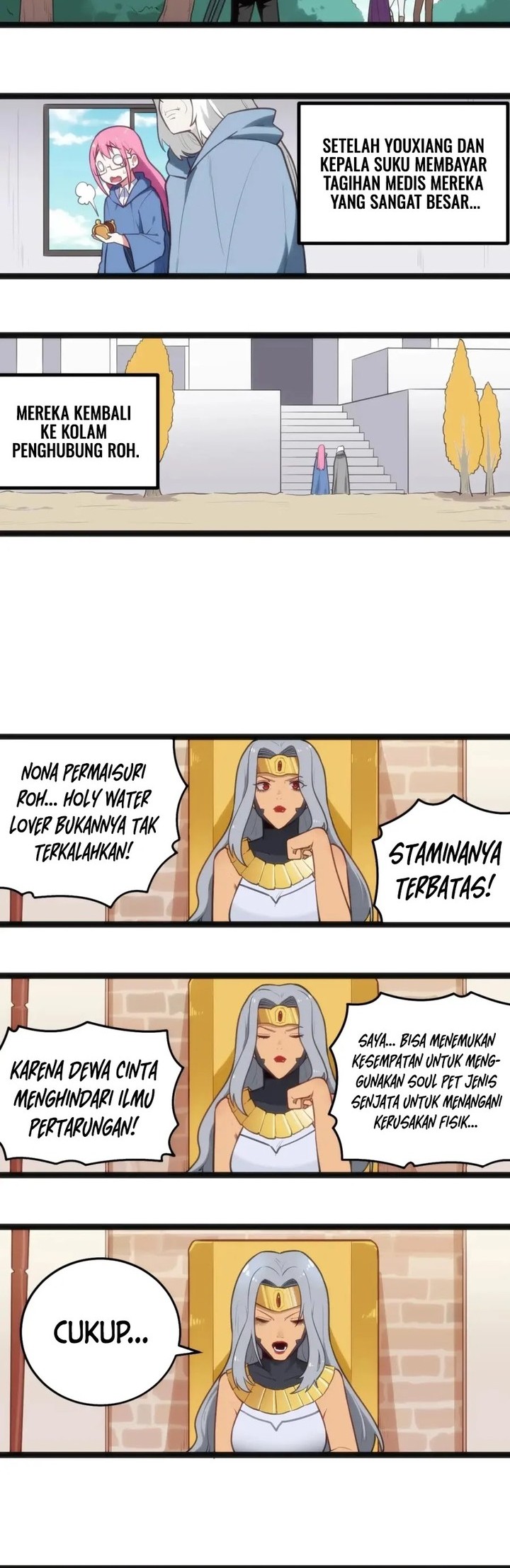 This Saint Has A Showdown Bab 136 halaman 8