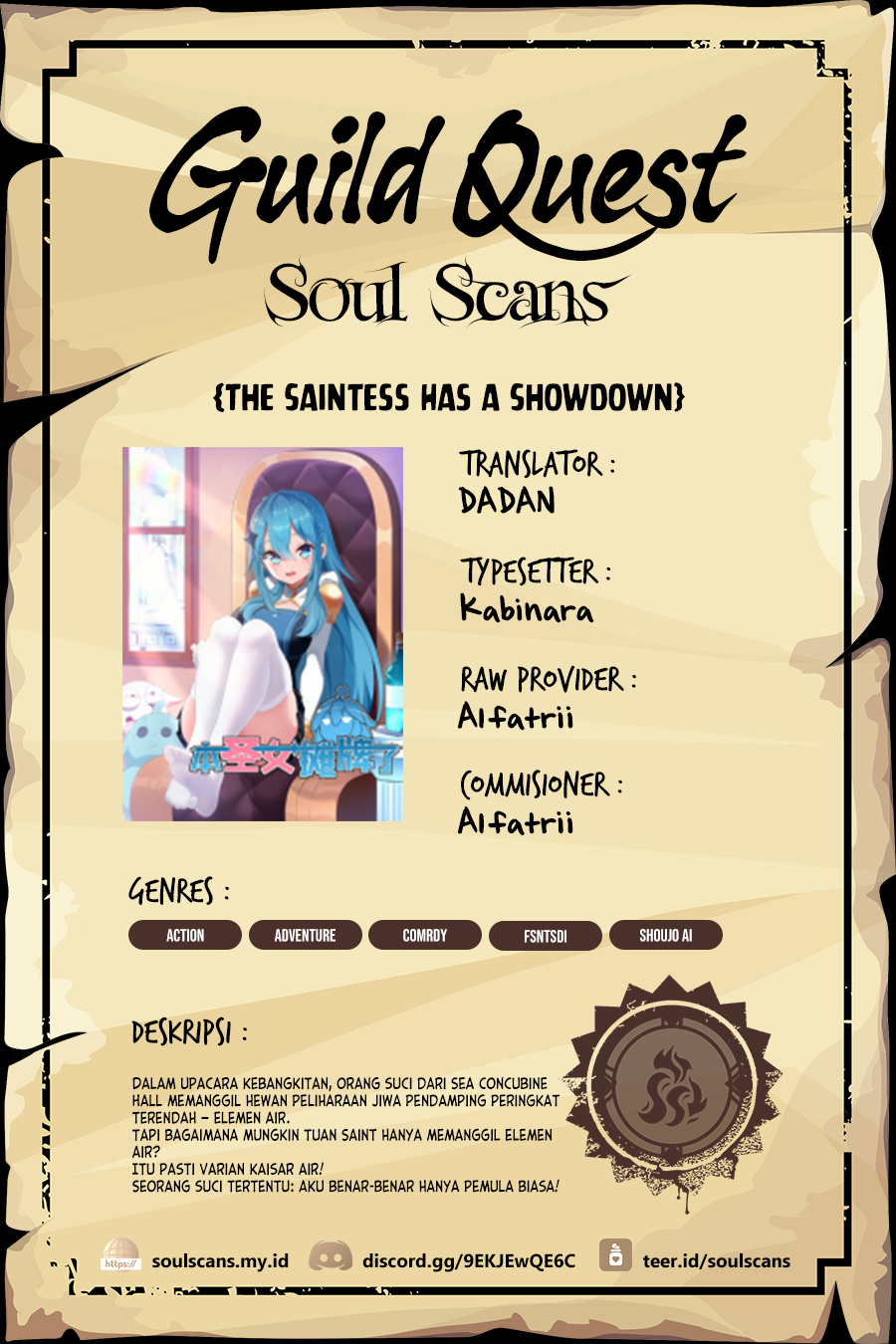 This Saint Has A Showdown chapter 142 halaman 1