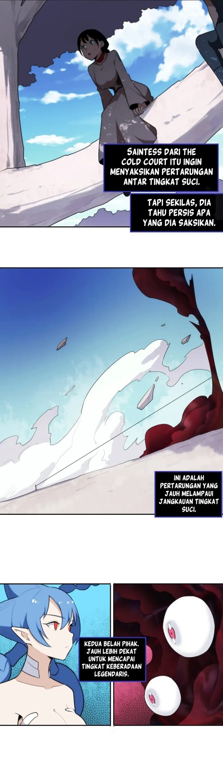 This Saint Has A Showdown chapter 157 halaman 4
