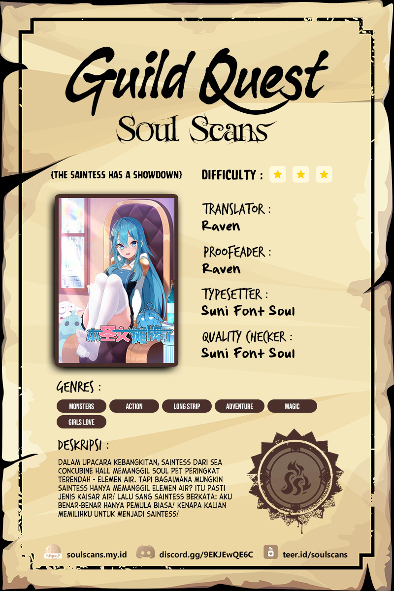 This Saint Has A Showdown Bab 33 halaman 1