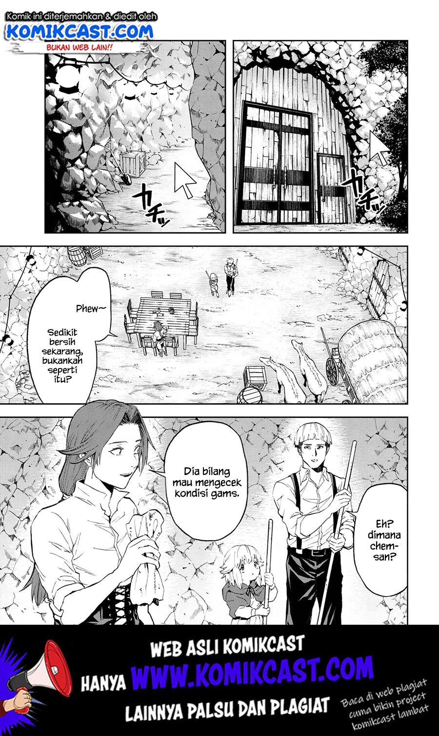 This Village Sim NPC Could Only Be Human chapter 06.1 halaman 8