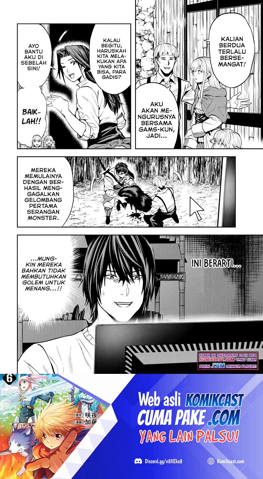 This Village Sim NPC Could Only Be Human chapter 14.2 halaman 14