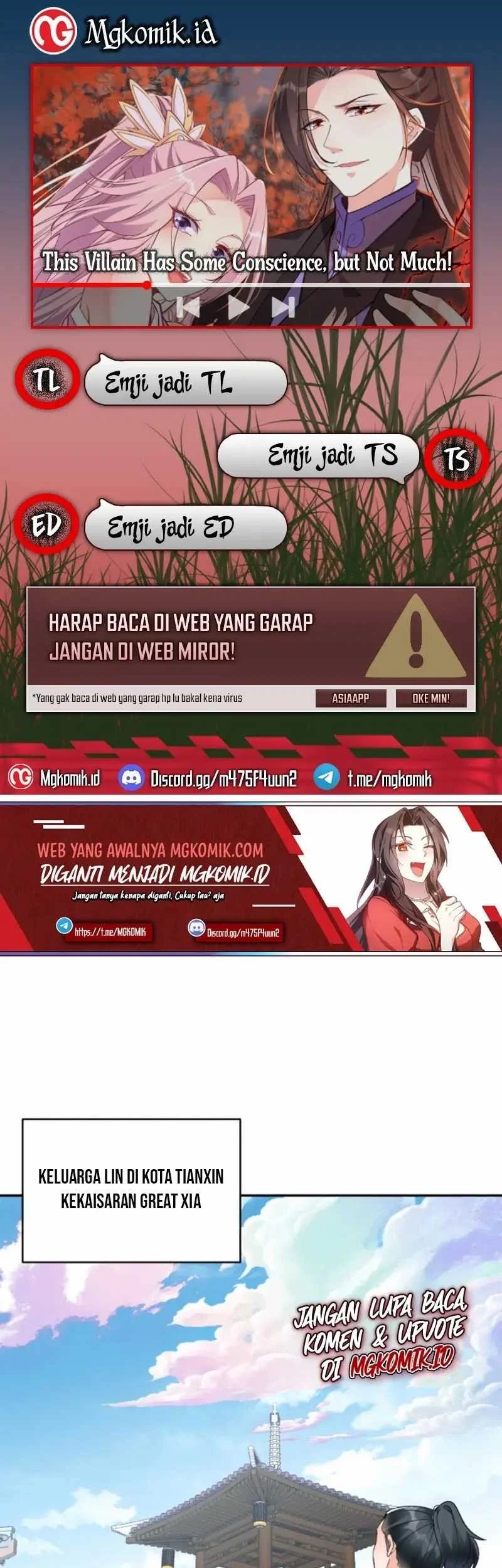 This Villain Has Some Conscience, but Not Much! chapter 13 halaman 1
