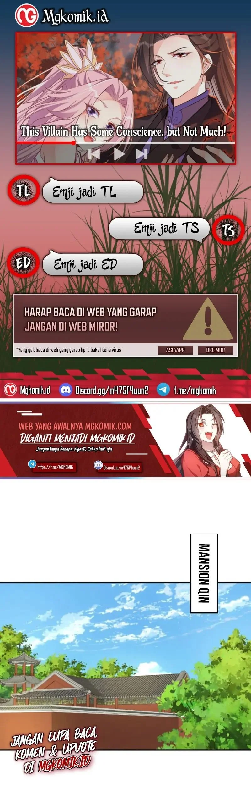 This Villain Has Some Conscience, but Not Much! chapter 21 halaman 1