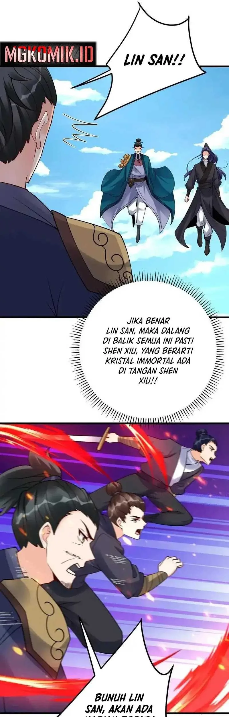This Villain Has Some Conscience, but Not Much! chapter 220 halaman 16