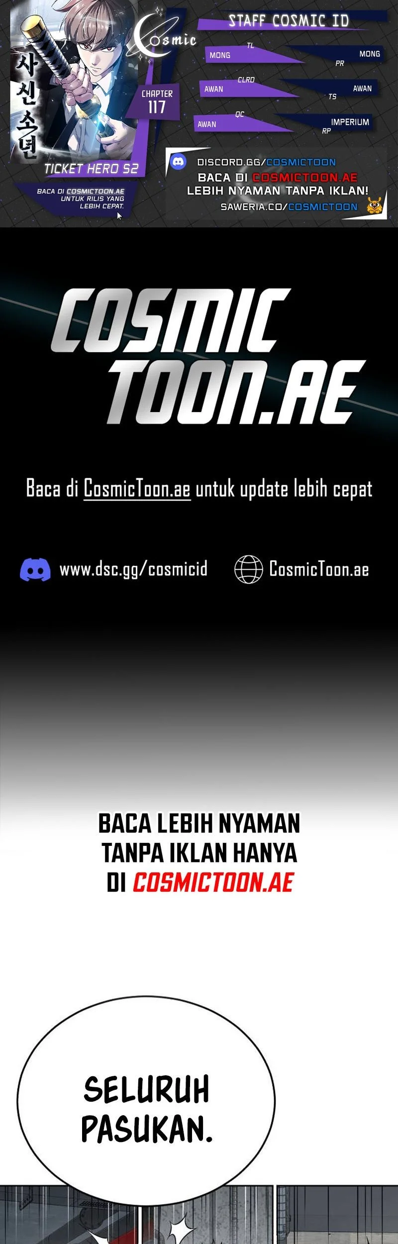 Ticket Hero S2 Bab 117 halaman 1