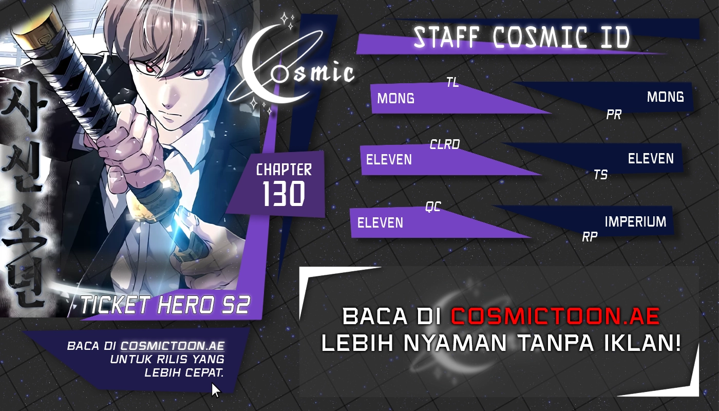 Ticket Hero S2 Bab 130 halaman 1