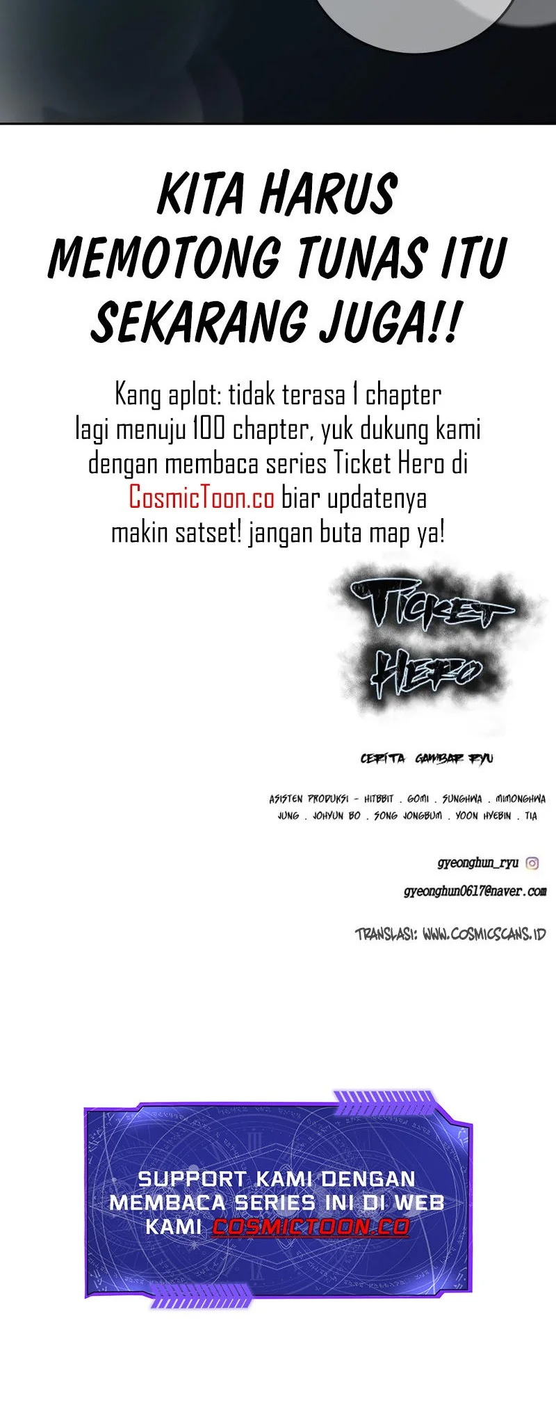 Ticket Hero S2 Bab 99 halaman 141