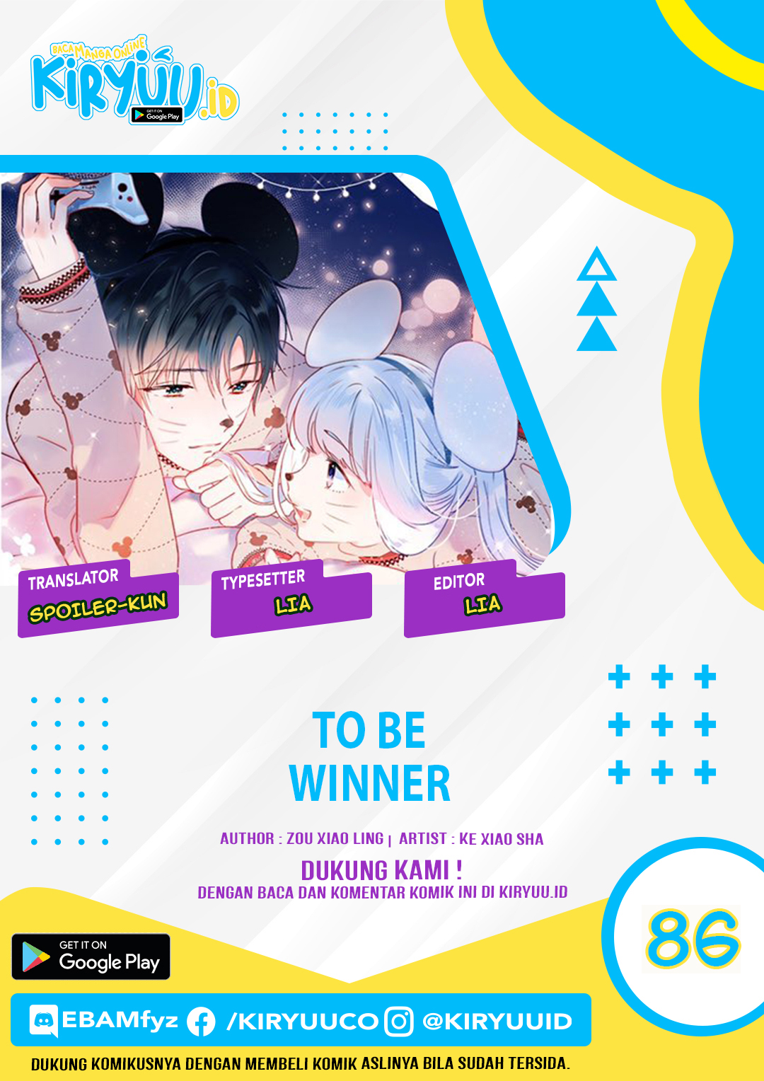 To be Winner Bab 86 halaman 1