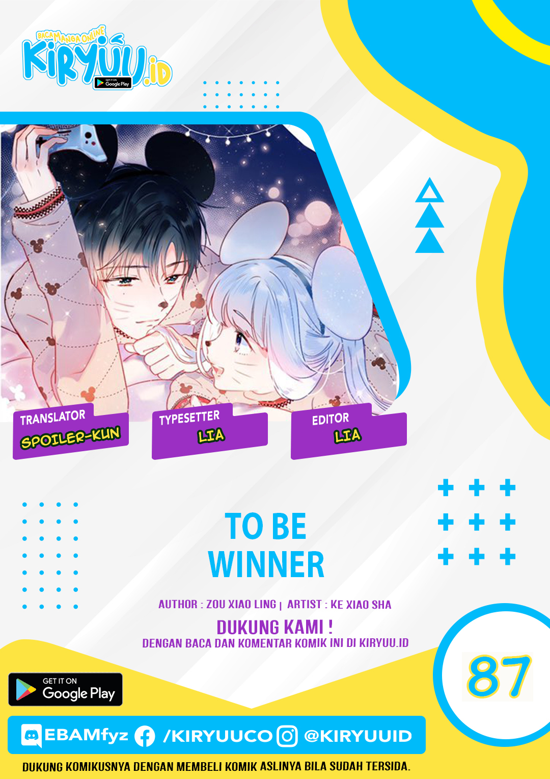 To be Winner Bab 87 halaman 1