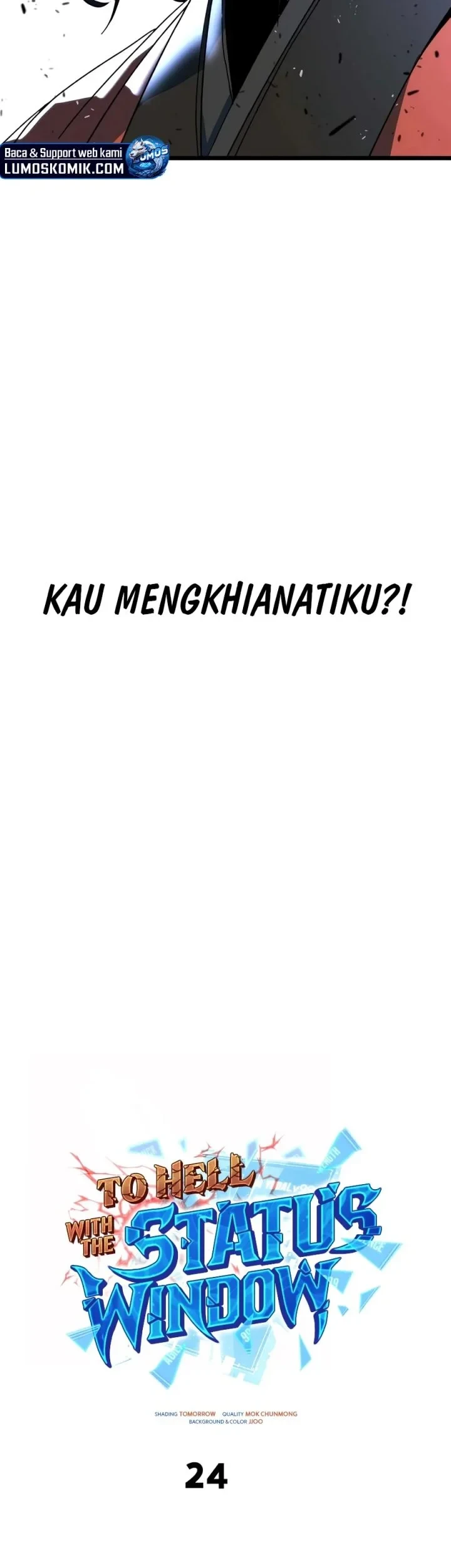 To Hell With the Status Window Bab 24 halaman 65