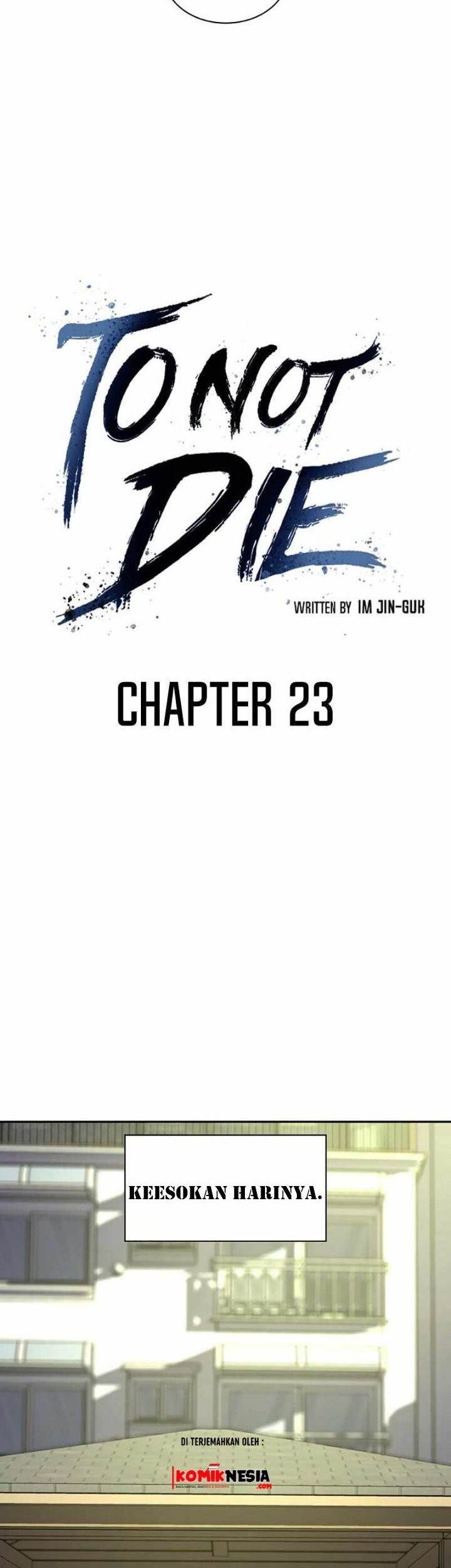 To Not Die Bab 23 halaman 11