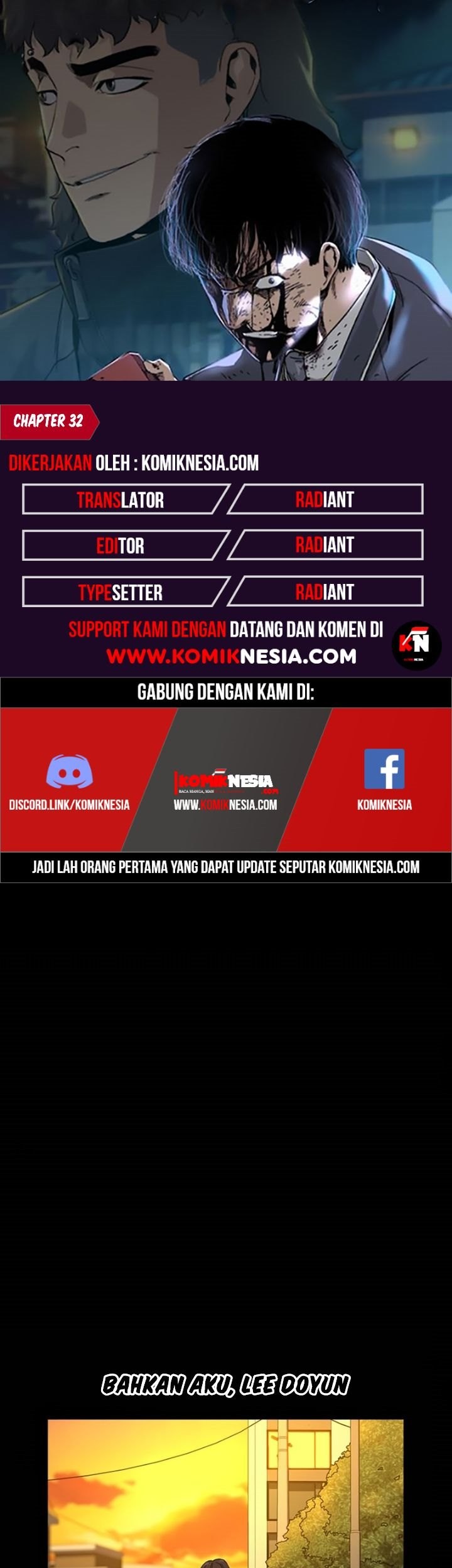 To Not Die Bab 32 halaman 1