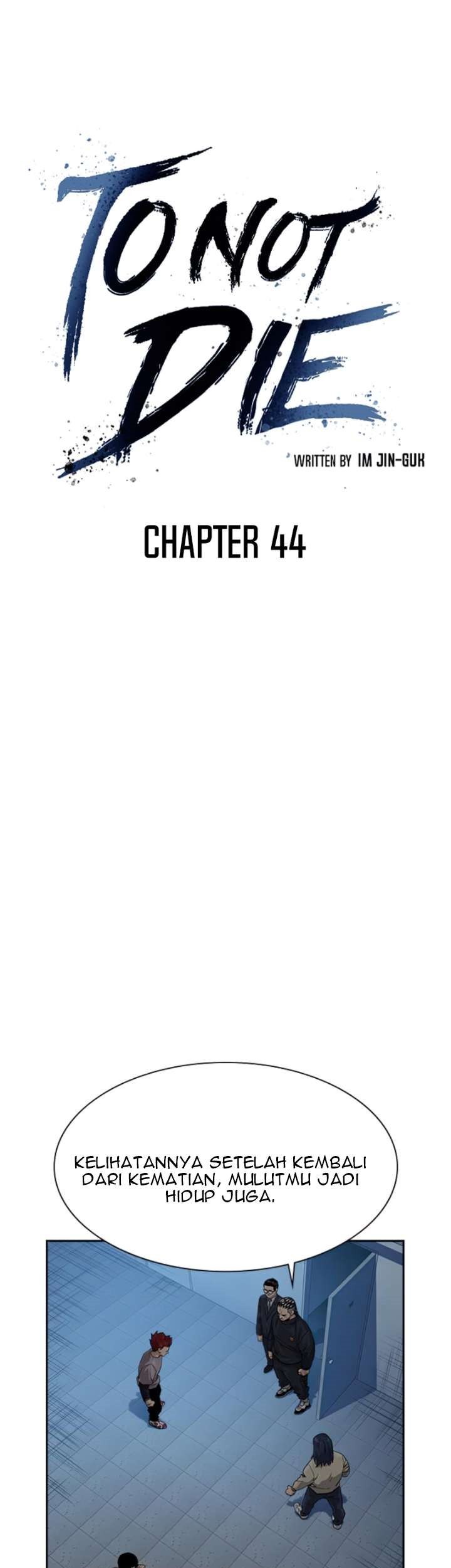 To Not Die chapter 44 halaman 1