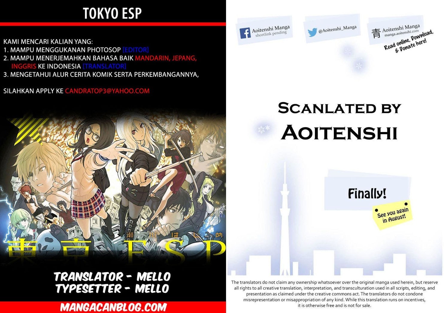 Tokyo ESP Bab 62 halaman 2