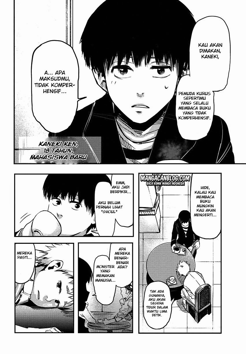 Tokyo Ghoul chapter 1 halaman 3