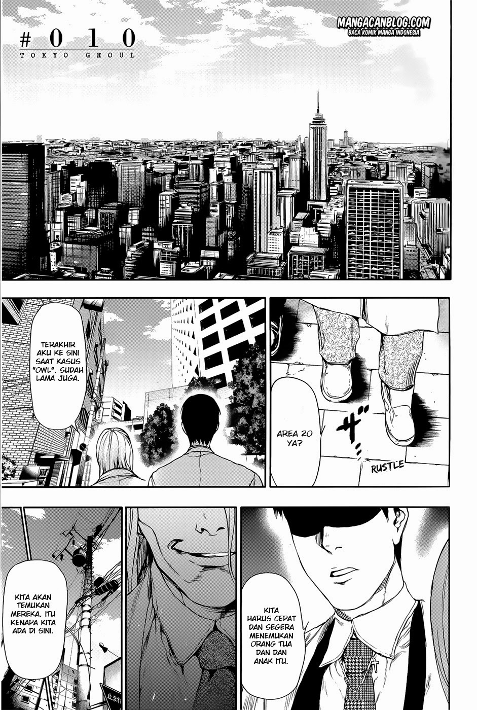 Tokyo Ghoul Bab 10 halaman 1