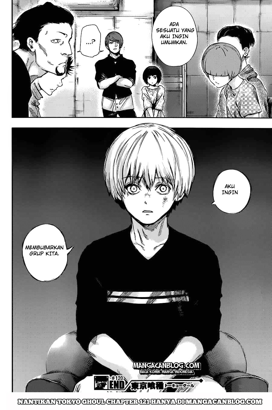 Tokyo Ghoul Bab 120 halaman 17