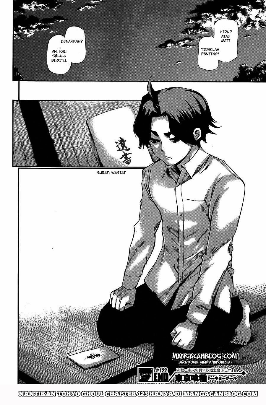 Tokyo Ghoul Bab 122 halaman 19