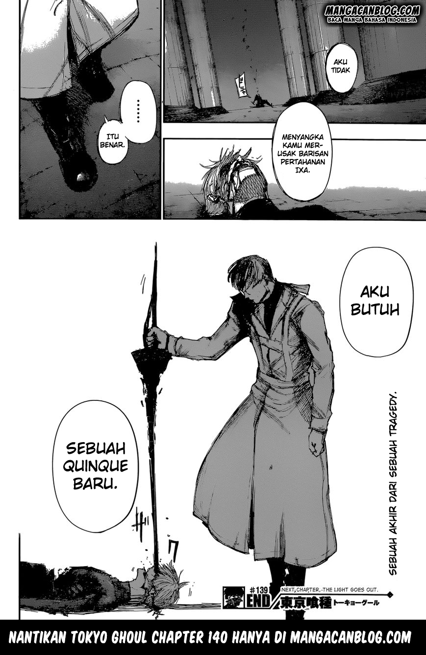 Tokyo Ghoul Bab 139 halaman 16