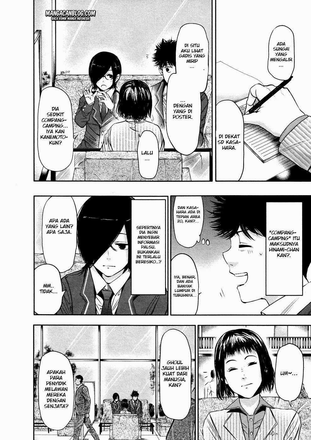 Tokyo Ghoul Bab 20 halaman 17