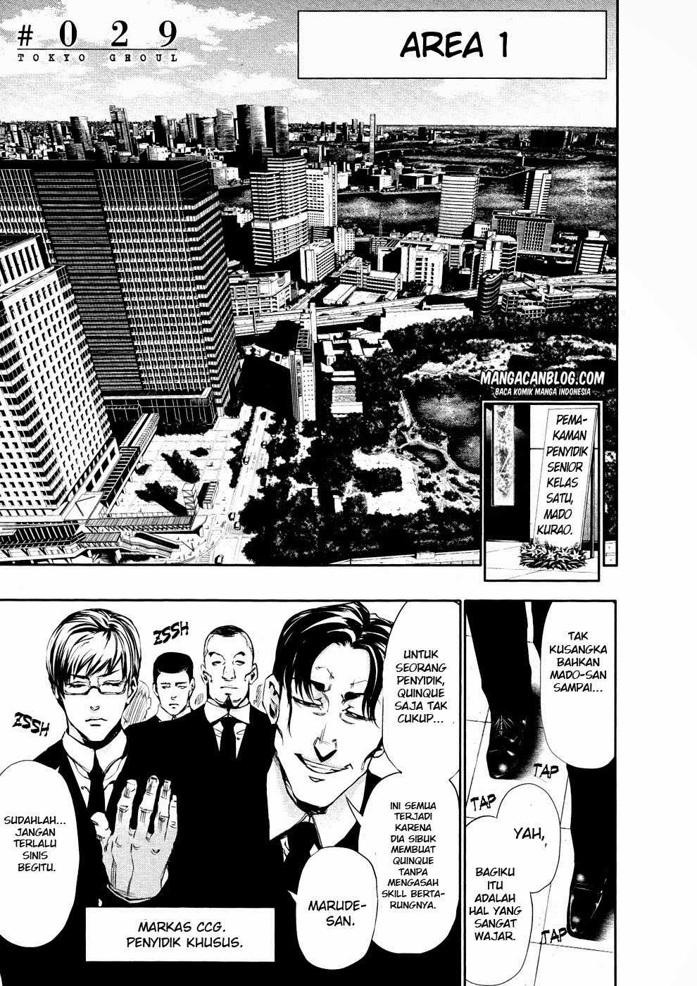 Tokyo Ghoul Bab 29 halaman 1