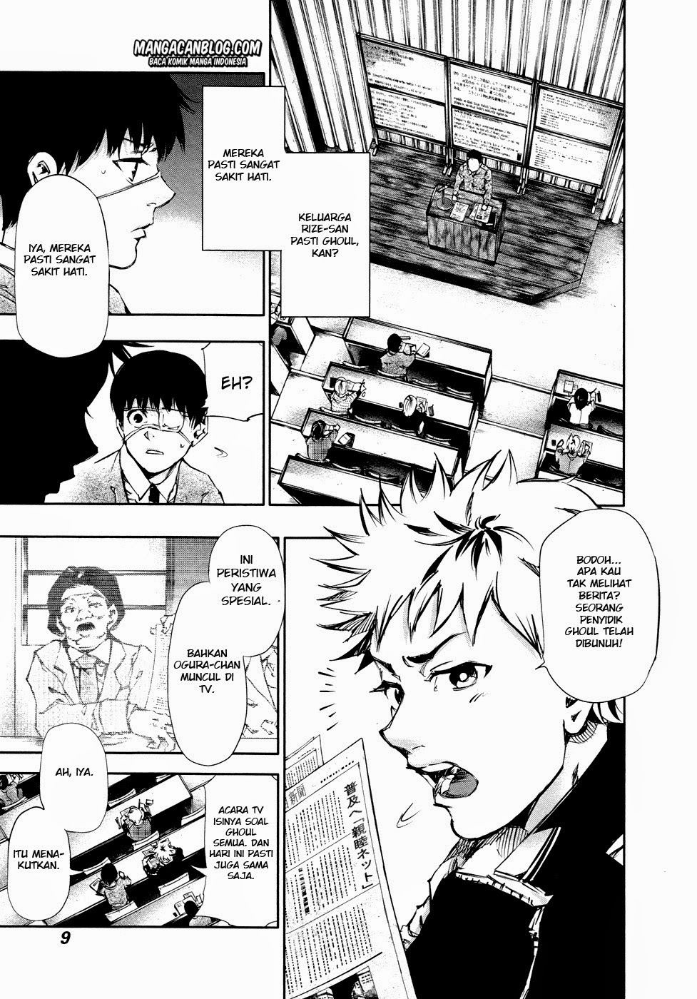 Tokyo Ghoul Bab 30 halaman 8