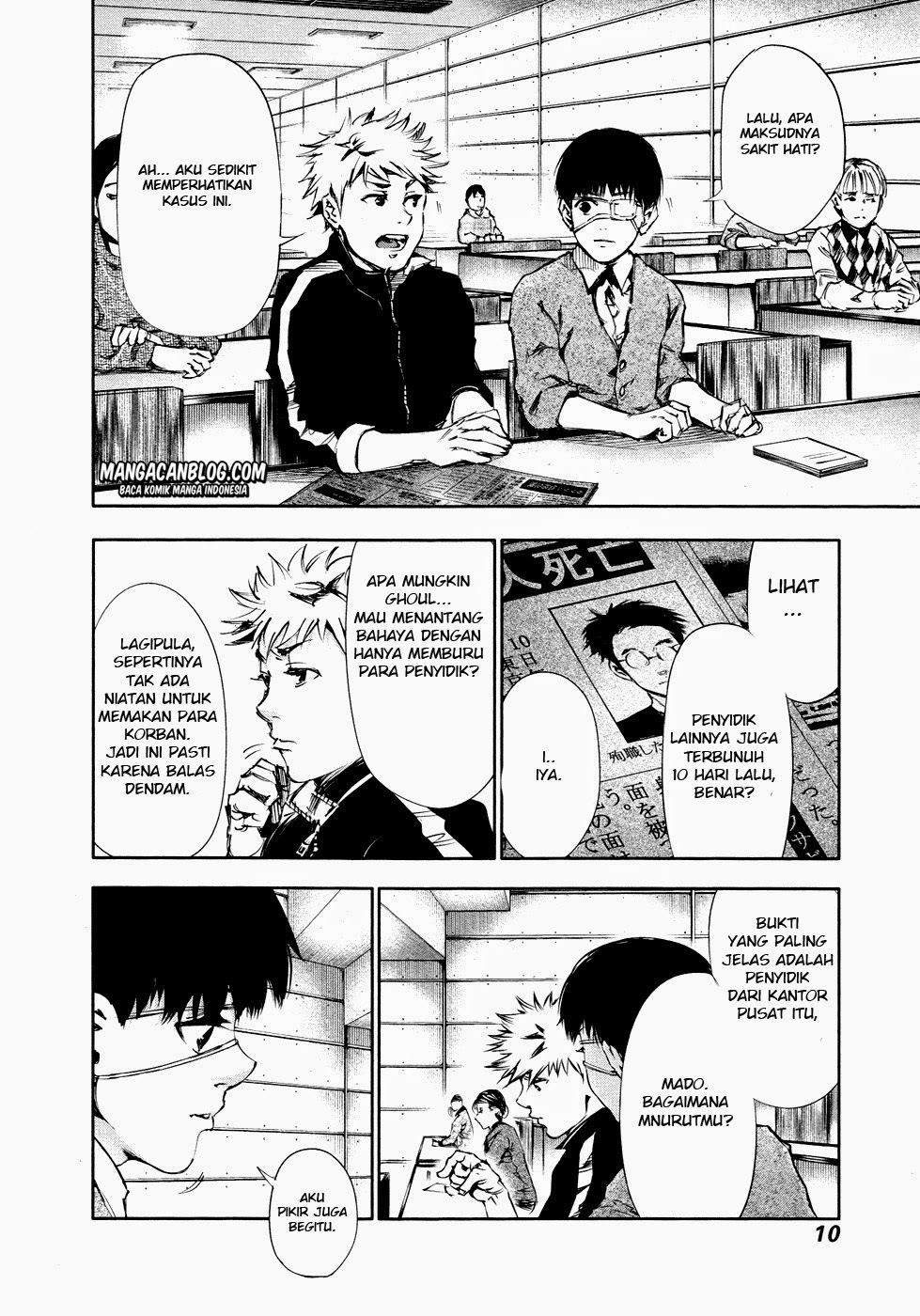 Tokyo Ghoul Bab 30 halaman 9