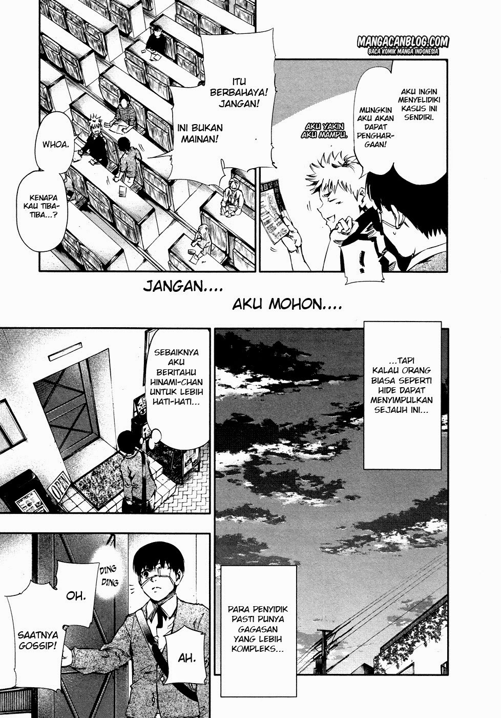 Tokyo Ghoul Bab 30 halaman 14