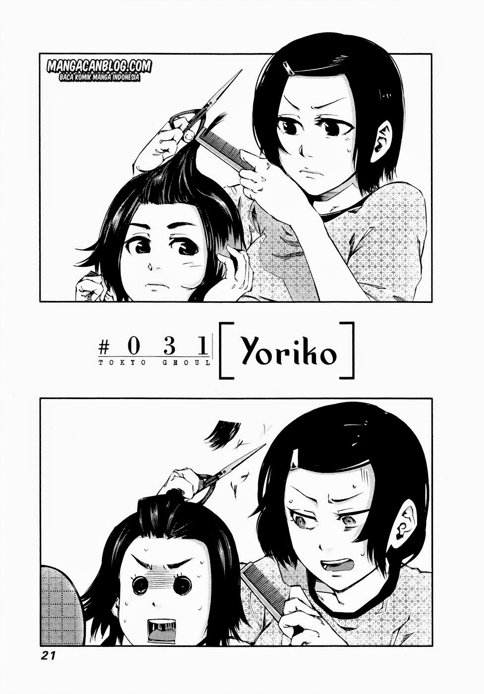 Tokyo Ghoul Bab 31 halaman 1