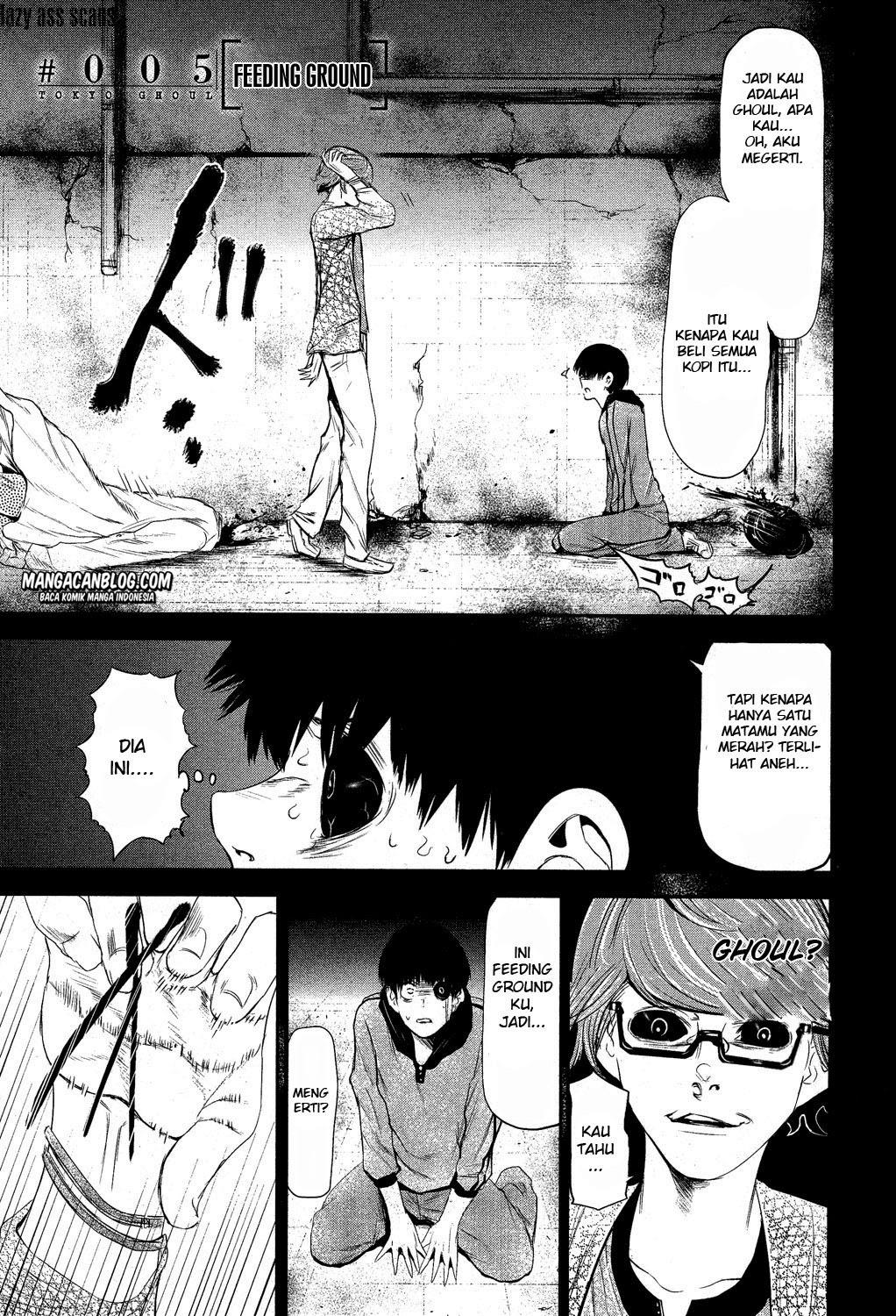 Tokyo Ghoul Bab 5 halaman 1