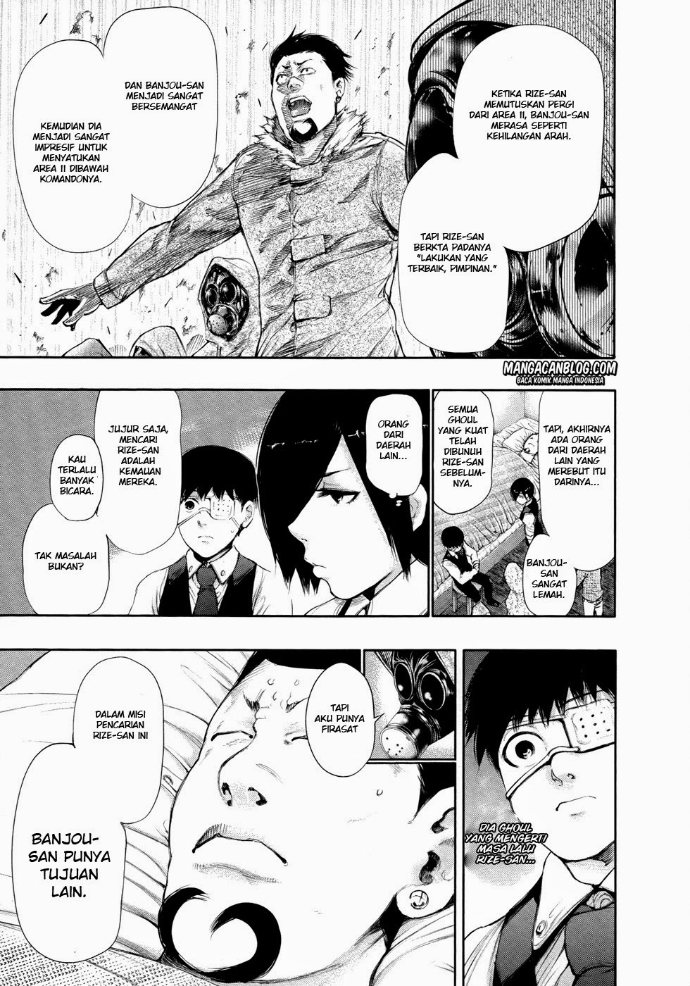 Tokyo Ghoul Bab 50 halaman 16
